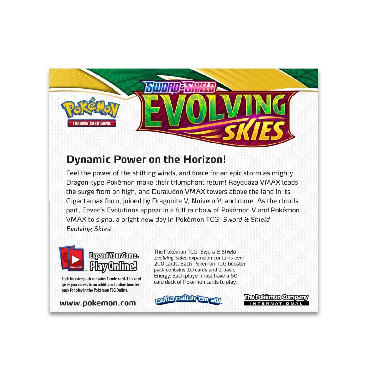 Pokémon TCG: Sword & Shield-Evolving Skies Booster Display Box (36 Packs)