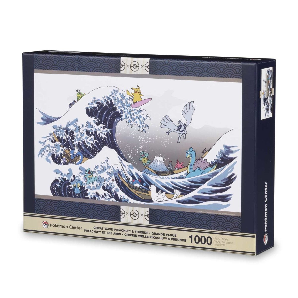 Great Wave Pikachu & Friends Puzzle (1,000 Pieces)