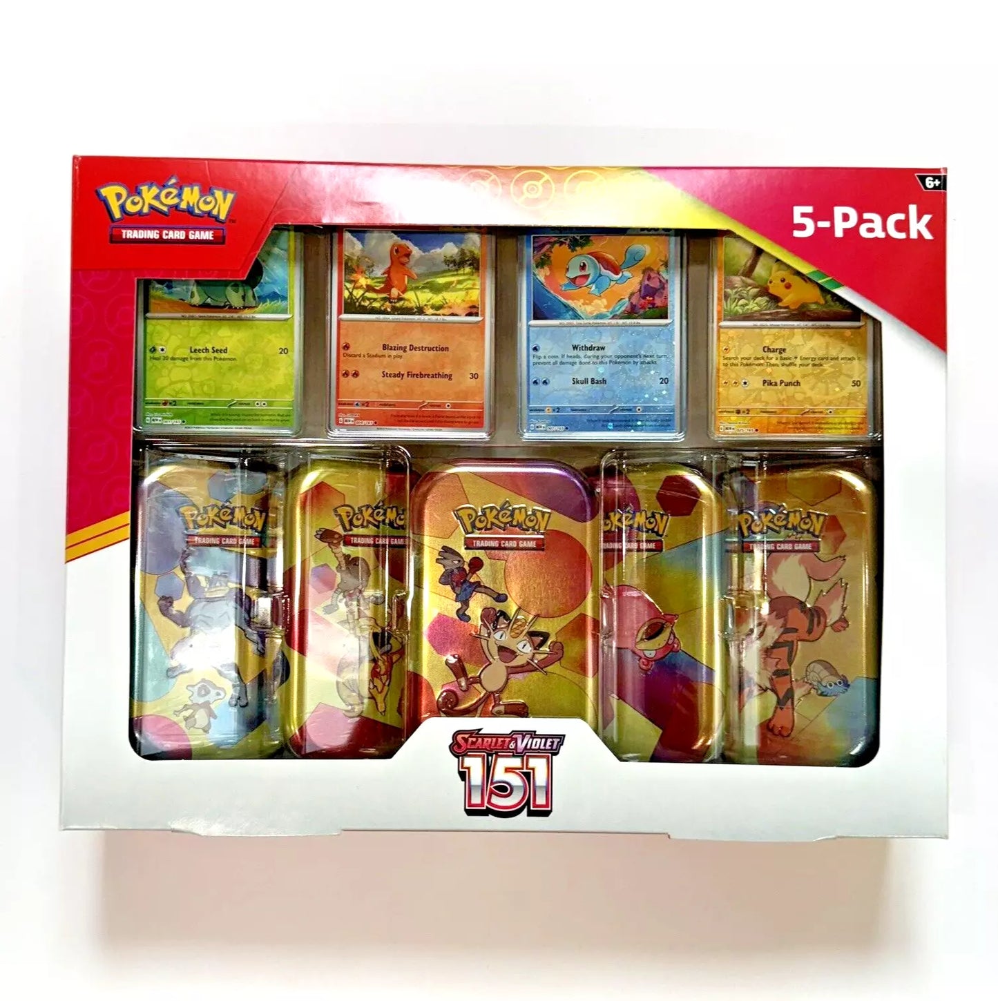 Pokémon Scarlet &amp; Violet—151 Mini Tin Bundle