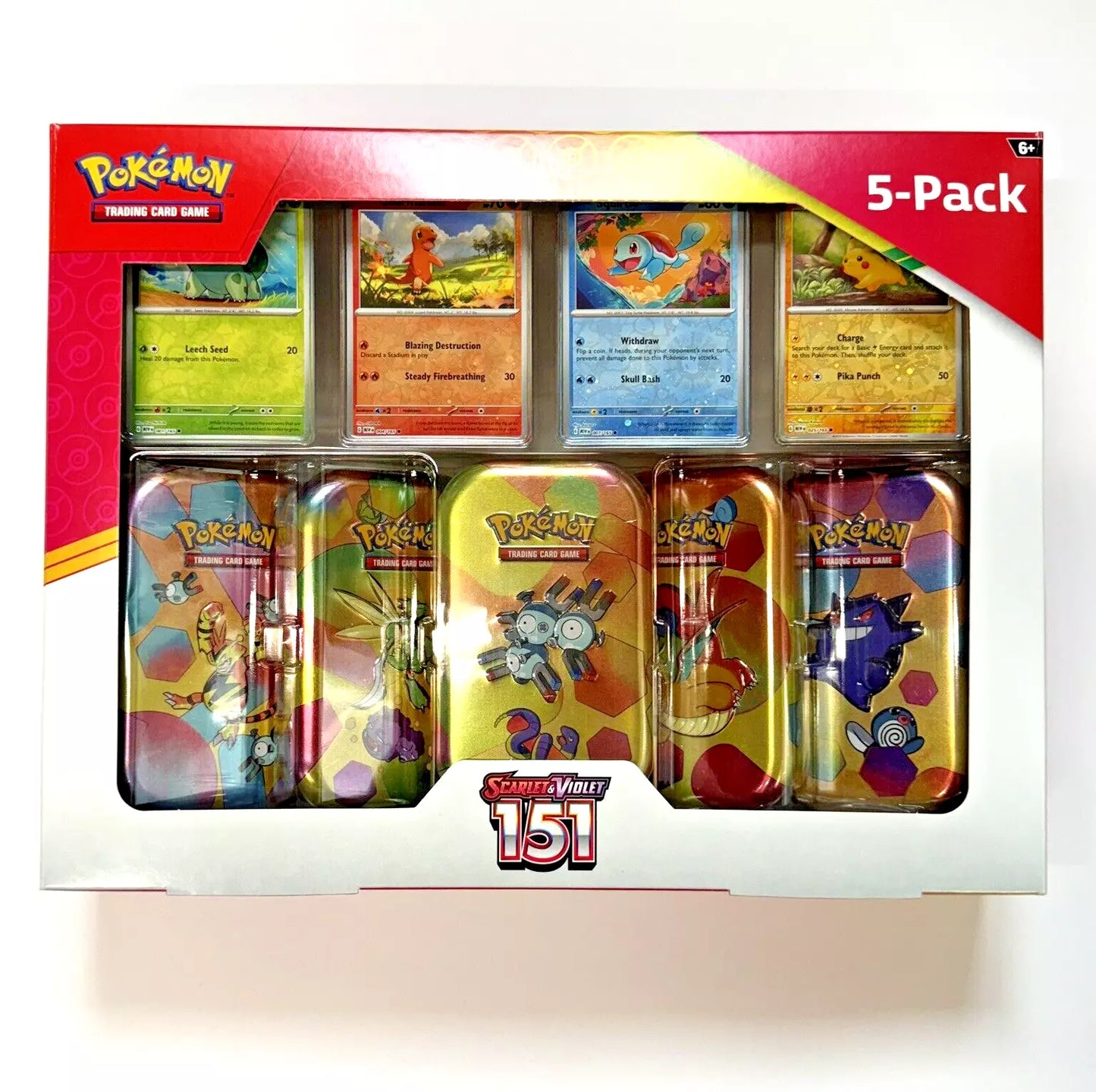 Pokémon Scarlet &amp; Violet—151 Mini Tin Bundle